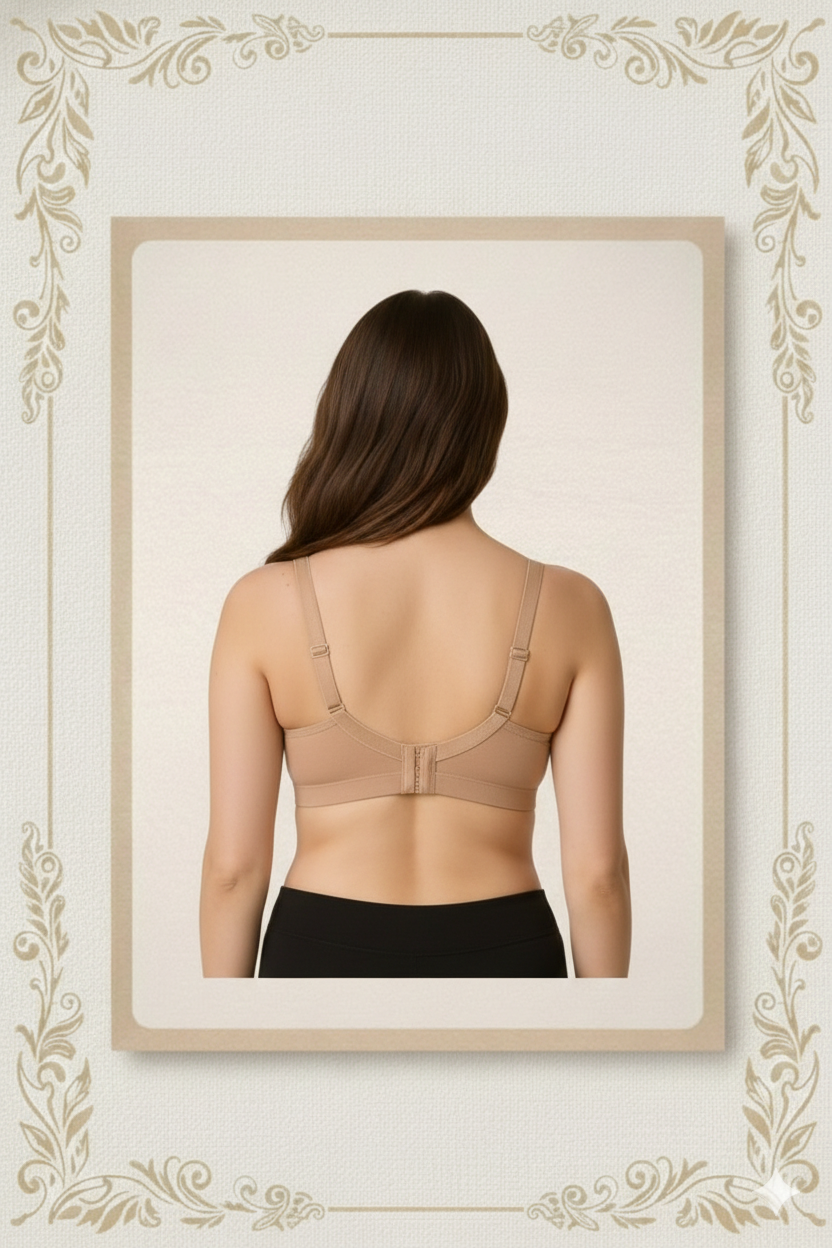 Combo Lingerie de Algodão Sustentável – Sutiã + 2 Calcinhas