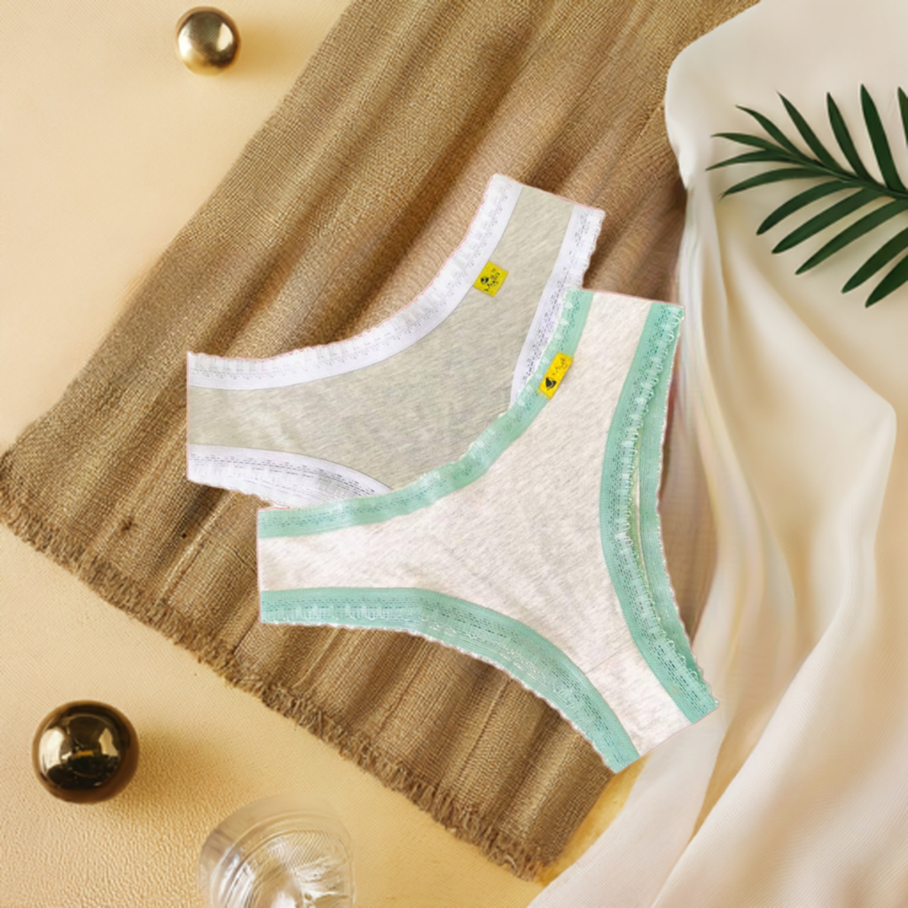 Kit Conforto Sustentável: 6 Calcinhas de Algodão - Mylla Lingerie