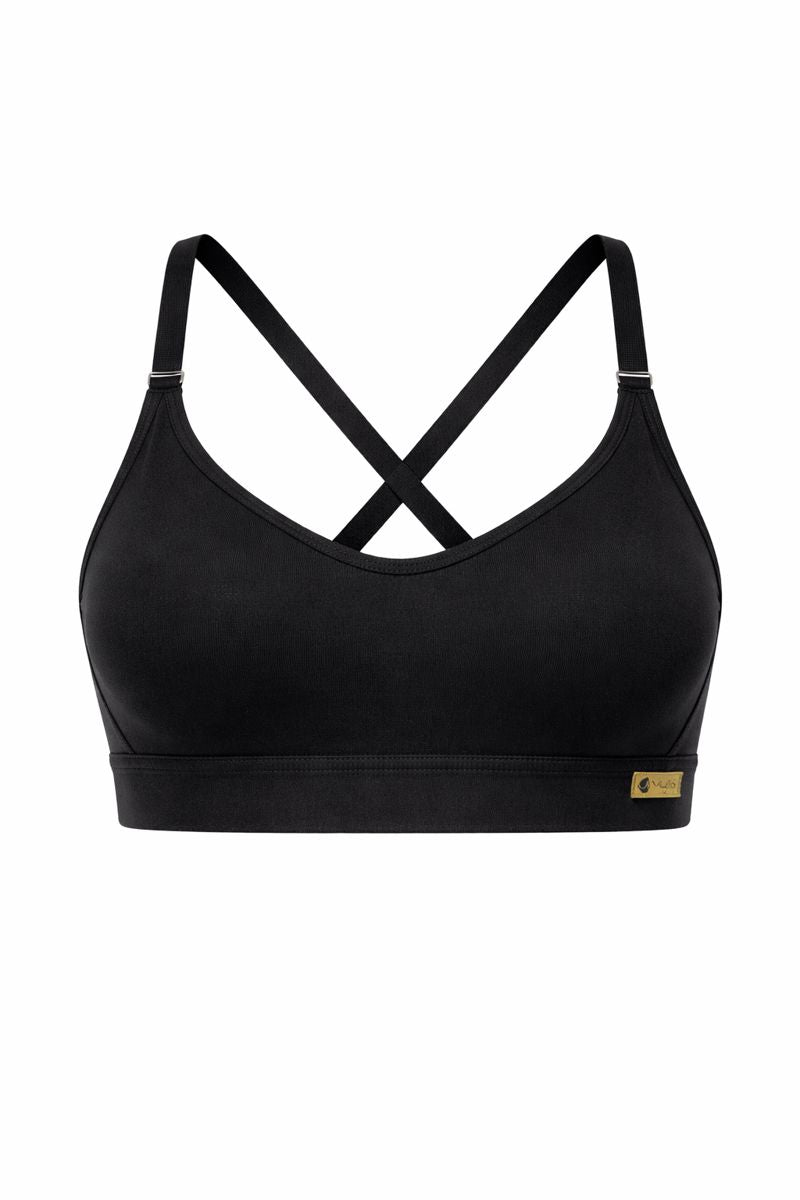 Sutiã Top Algodão Alça Cruzada | Conforto Diário | Mylla Lingerie