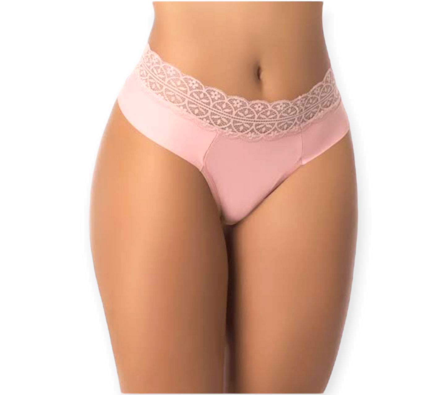 Kit 5 calcinhas feminina  Fio Duplo e Cós de Renda em Microfibra Tamires | Mylla Lingerie