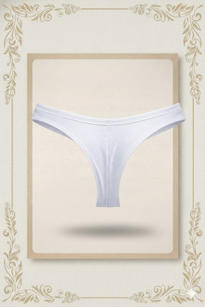 Calcinha de Algodão Feminina Conforto Diário – Kit com 3 Unidades