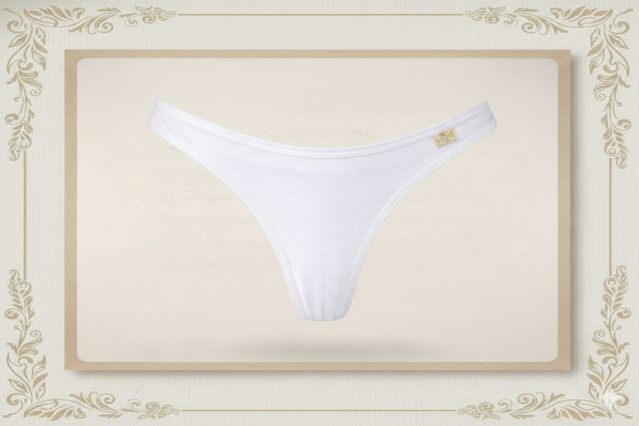 Calcinha de Algodão Feminina Conforto Diário – Kit com 3 Unidades