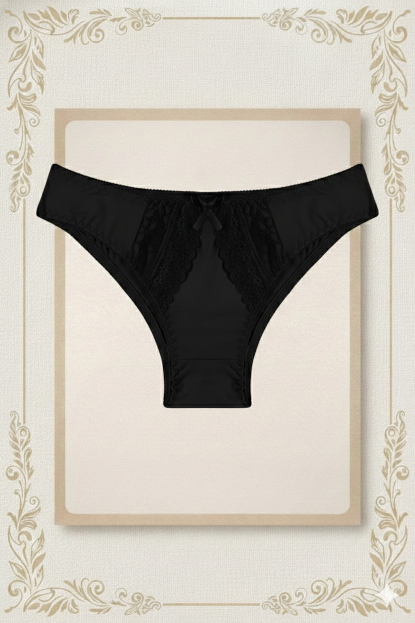Combo Lingerie de Algodão Sustentável – Sutiã + 2 Calcinhas