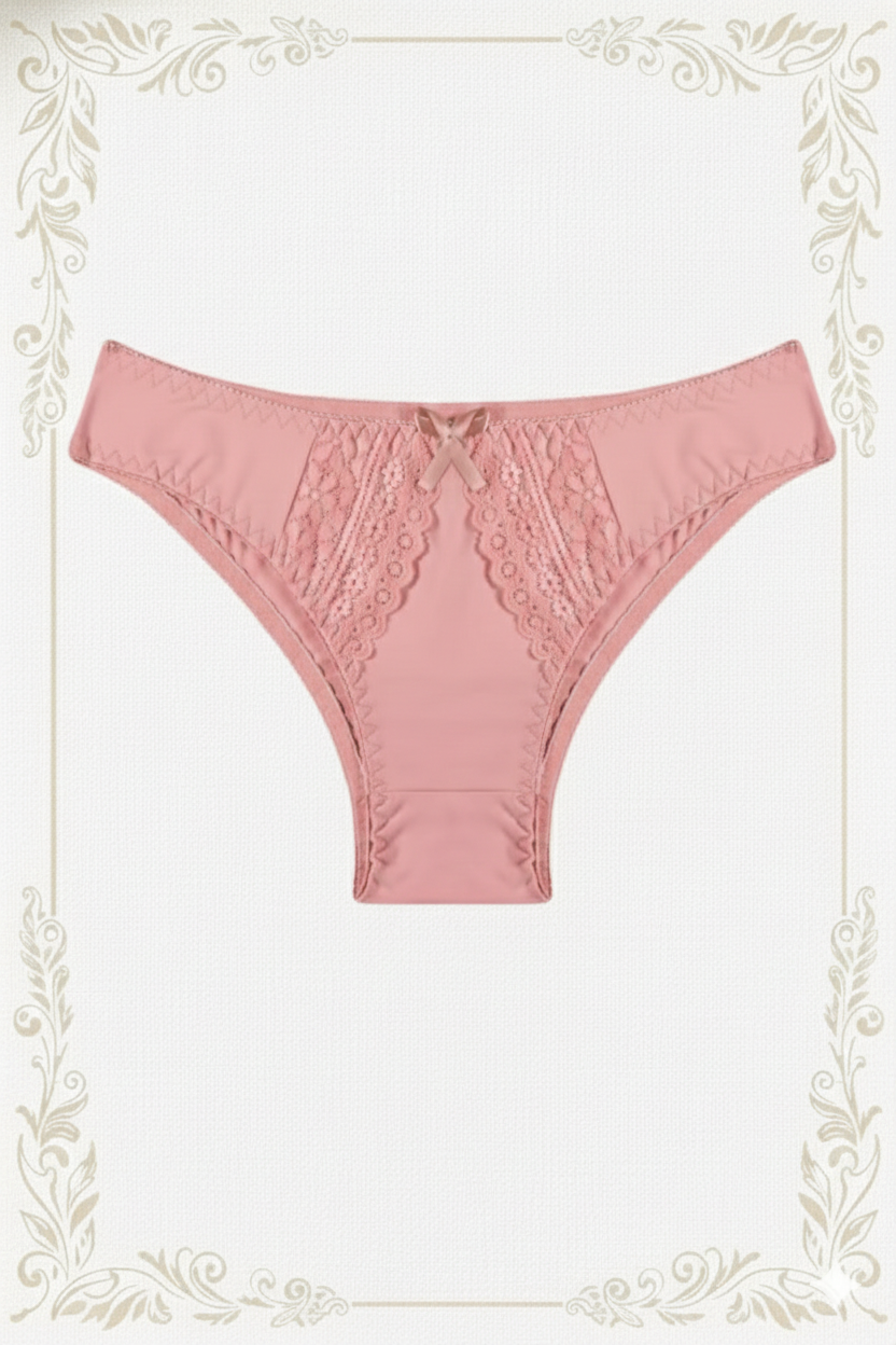 Combo Lingerie de Algodão Sustentável – Sutiã + 2 Calcinhas