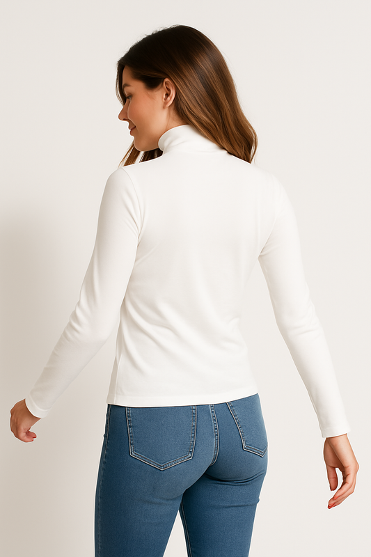 Blusa Segunda Pele Algodão – Leveza no toque. Essencial no vestir.