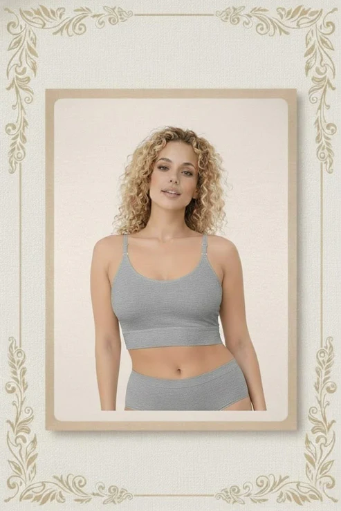 Combo Kit 2 Tops de Algodão Feminino Confortável – Moda Íntima Sustentável