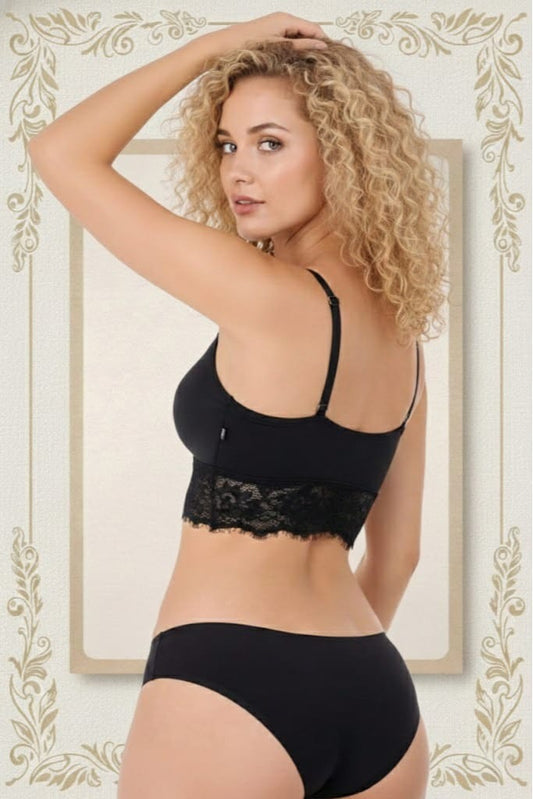 Top Feminino de Algodão com Alça Regulável | Duplo Forro | Com ou Sem Renda | Conforto Diário