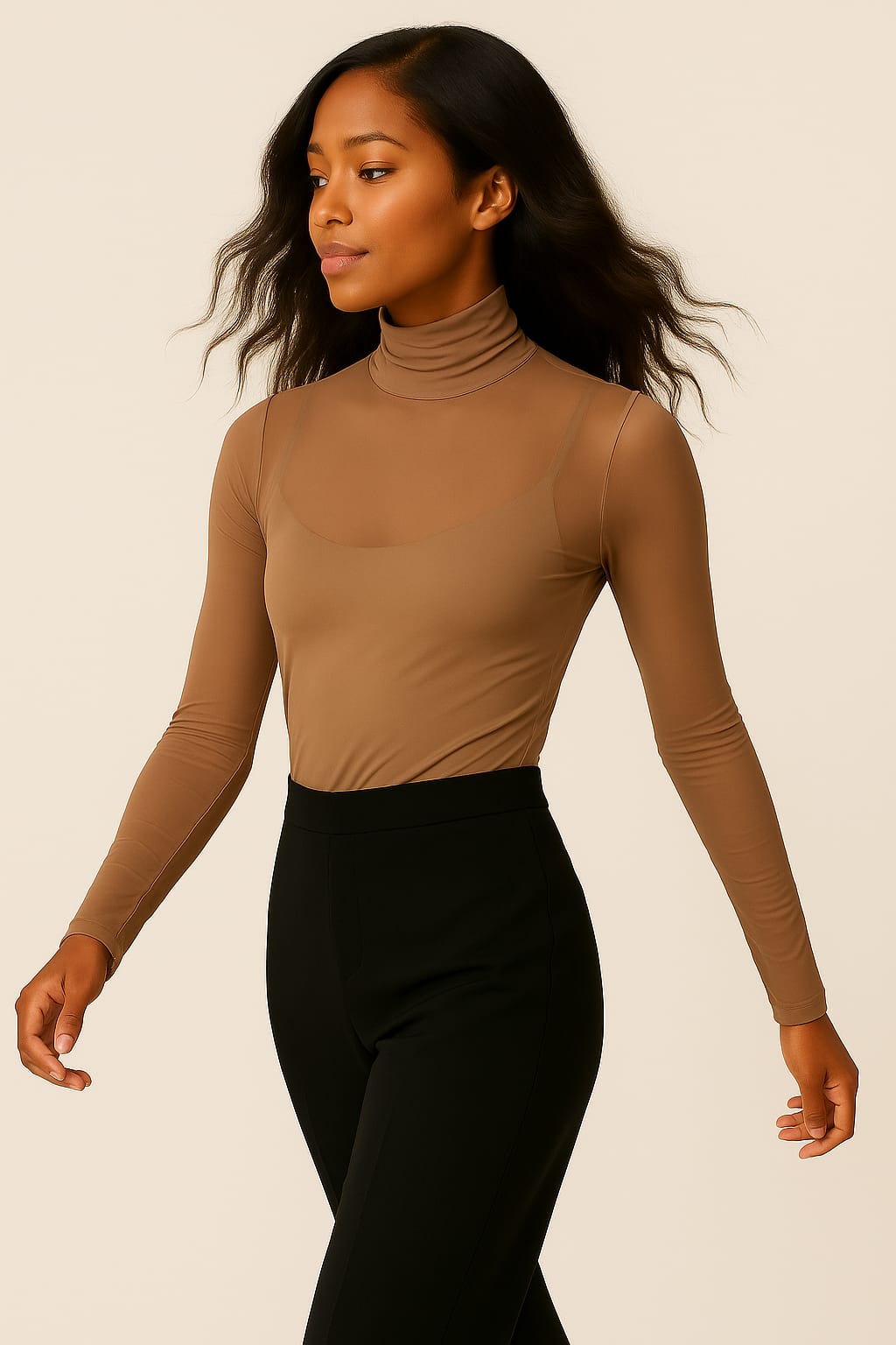 #product_title# segunda pele feminina tule e renda transparente – Mylla Lingerie