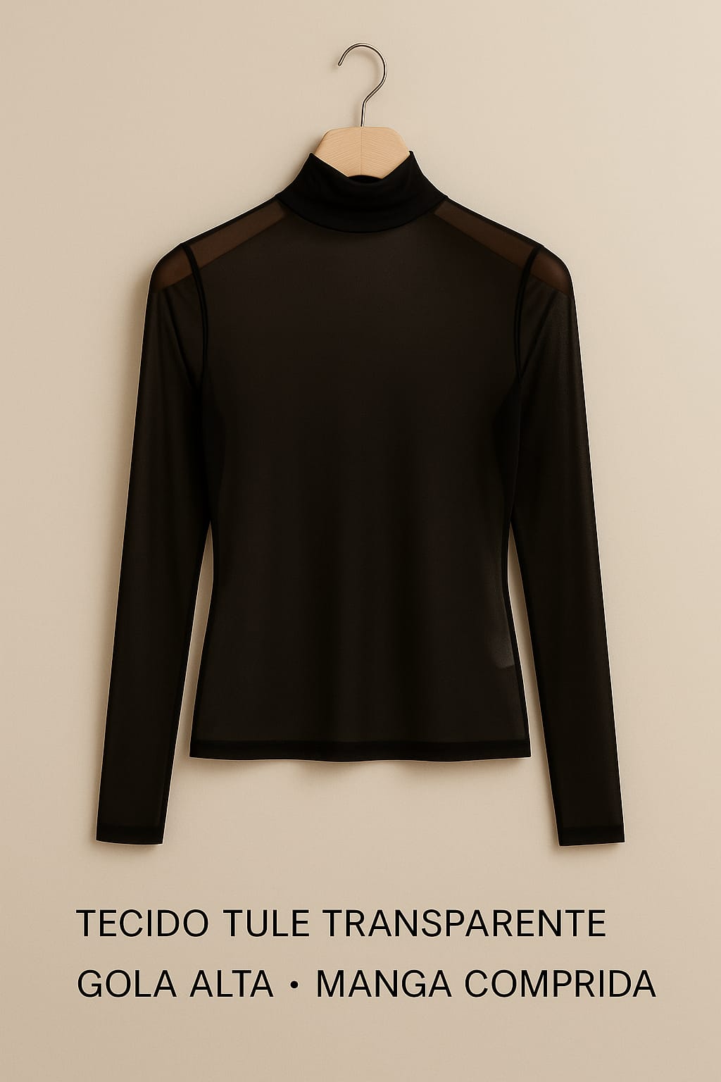 #product_title# segunda pele feminina tule e renda transparente – Mylla Lingerie