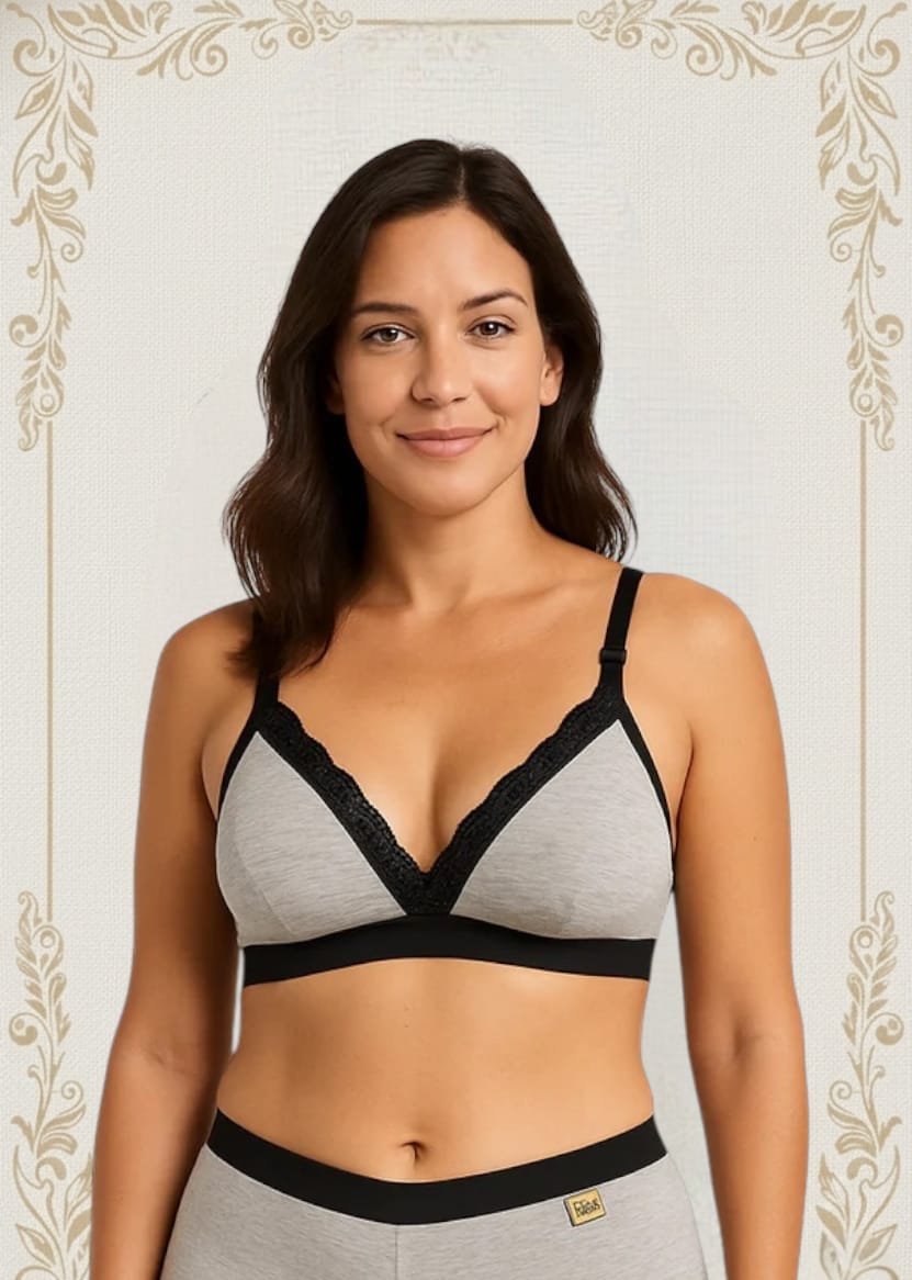 Conjunto de Calcinhas e Sutiã com Renda – Conforto e Delicadeza