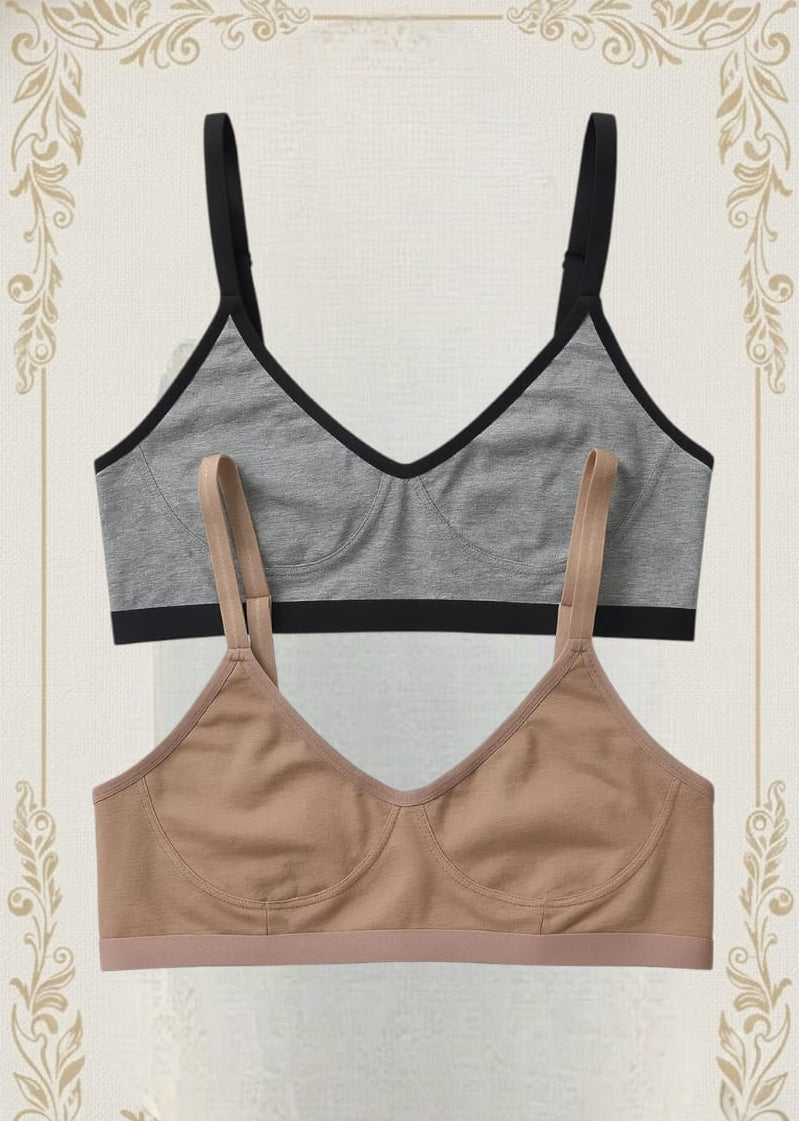 Kit 3 Essências 3 Peças – Sutiã Feminino Algodão