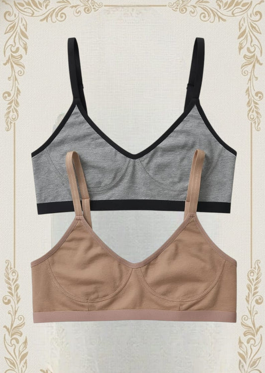 Kit 3 Essências 3 Peças – Sutiã Feminino Algodão