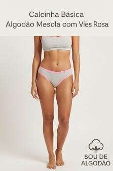 Calcinha de Algodão Básica Tradicional (Clássica)