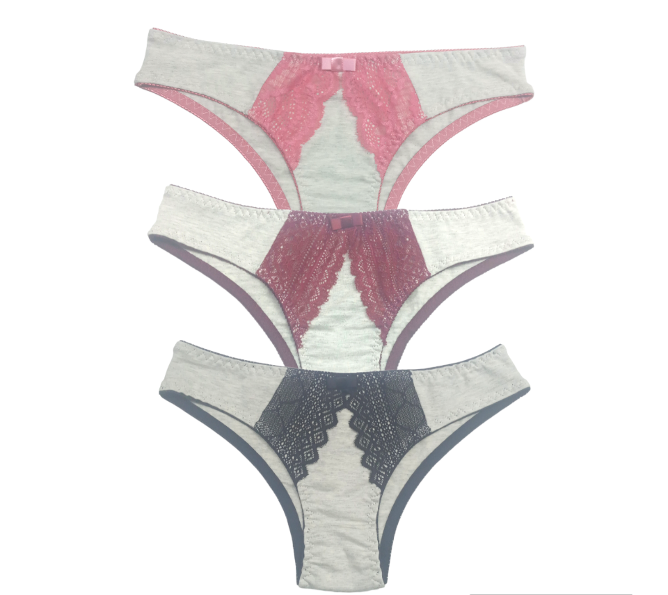 3 Calcinhas de Algodão feminina e Biquíni O Conforto e a Qualidade que Você Merece Todos os Dias
