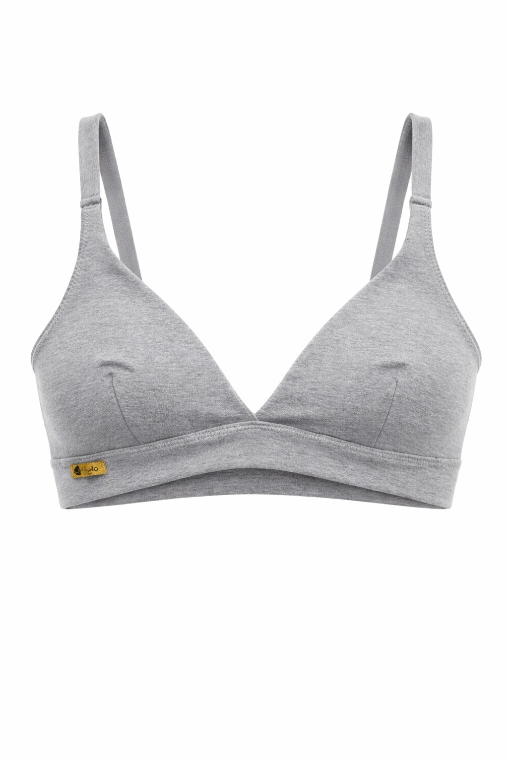 Sutiã Top Algodão Essential - Decote em V e Alças Ajustáveis